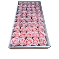 ružové mydlové ruže 50ks