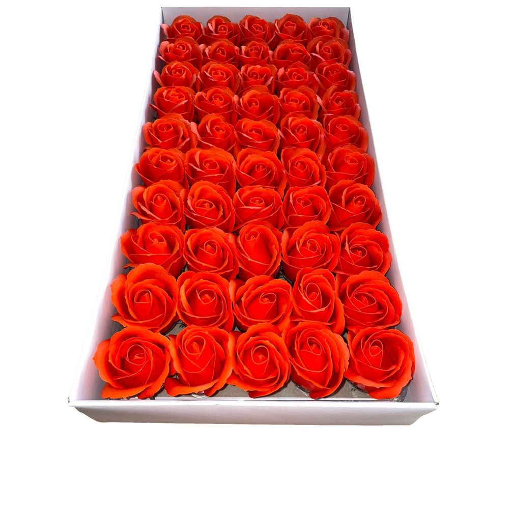 Savon orange roses 50pcs