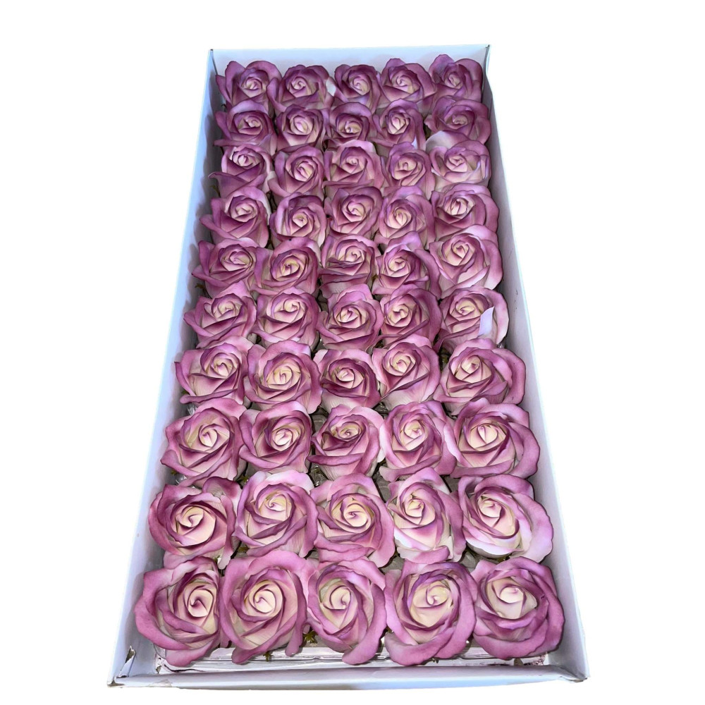 gradient soap roses 50pcs pattern5