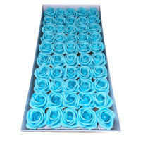 Savon japonais bleu roses...