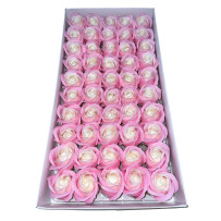 Roses two-color pattern-11 soapstone 50pcs