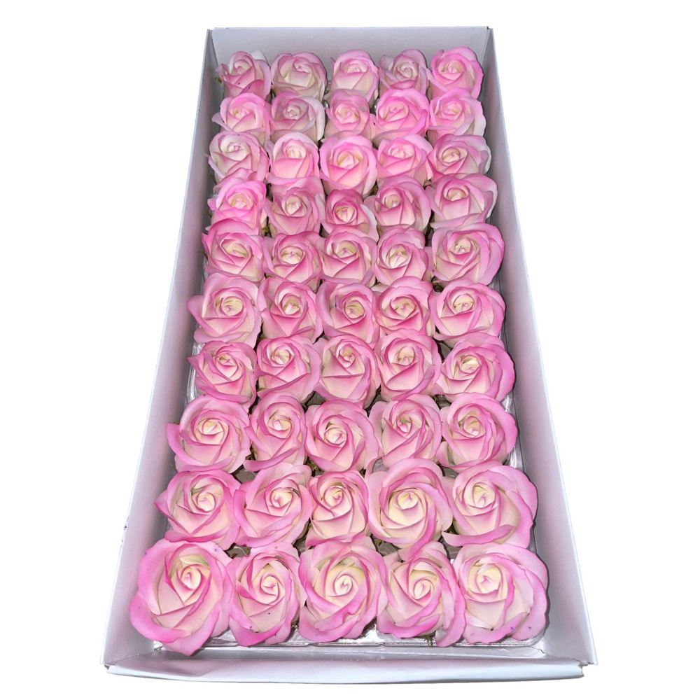 Gradientowe róże mydlane 50sztuk wzór-2
