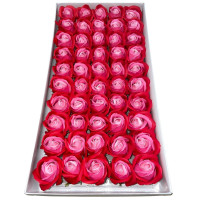 Róże dwukolorowe wzór-3 mydlane 50sztuk