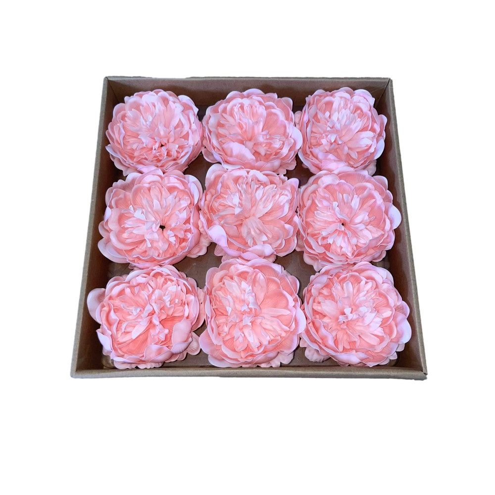 Soap Peonies 9 pieces - Light Pink