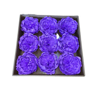Soap Peonies 9 pieces - Purple