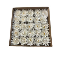Mydlane kwiaty lotosu 25 sztuk - Biały
