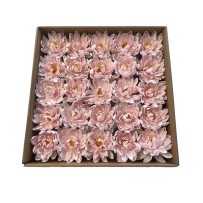 Mydlane kwiaty lotosu 25 sztuk - Różowy