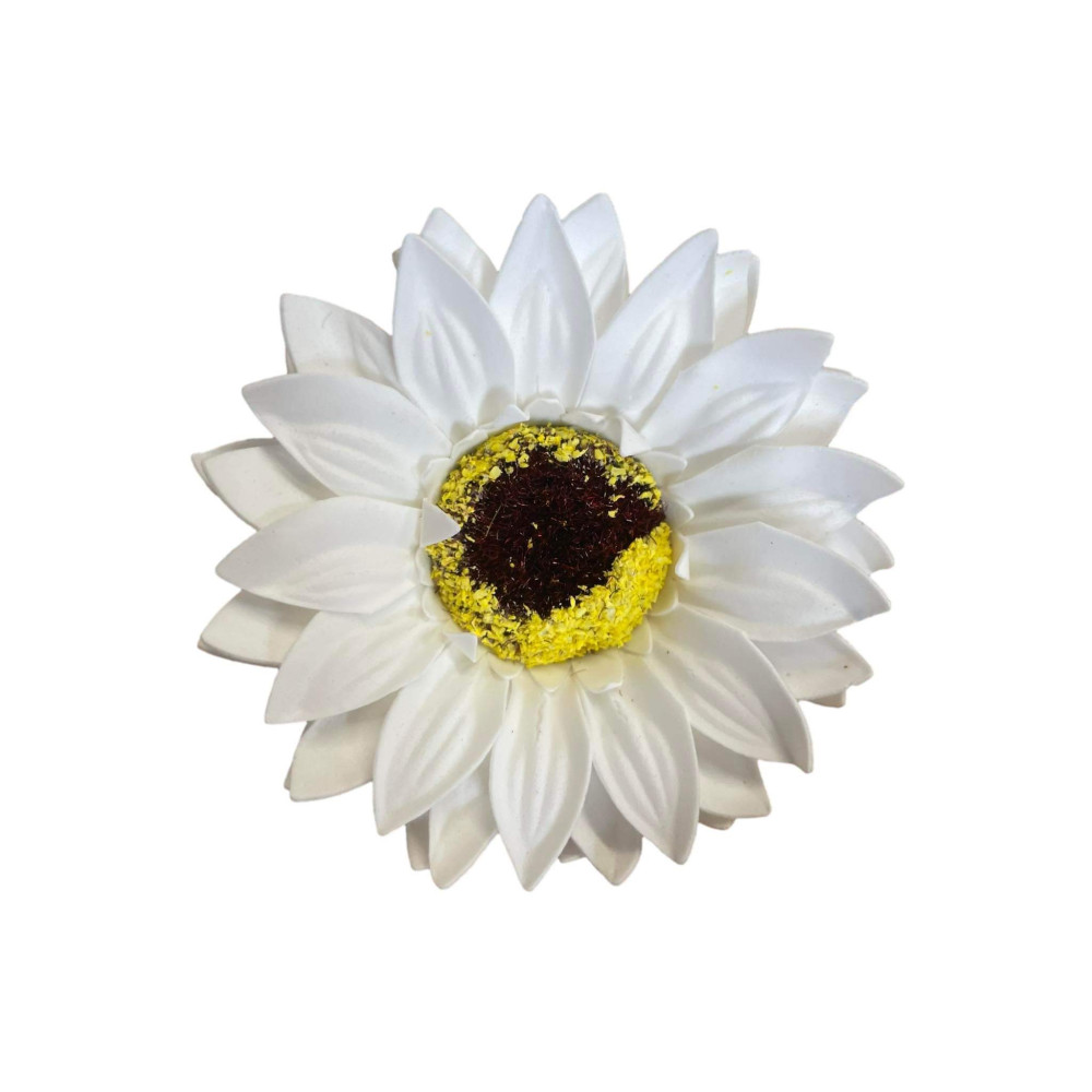 Große Seife Sonnenblumen 25 Stück - Weiß