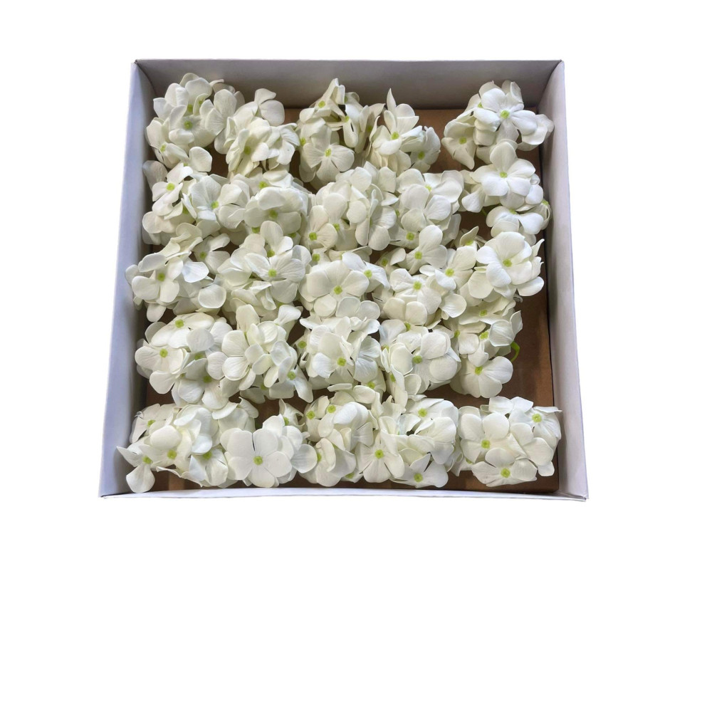 Soap Hydrangeas 25 Pieces - Cream.
