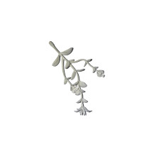 Weißer Zweig 01in1 - 10cm