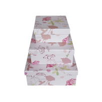 Set of 3 Square Flower Boxes 44683