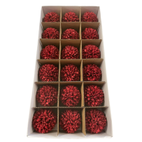 copy of Soap Large Chrysanthemums 18 Pieces - Maroon