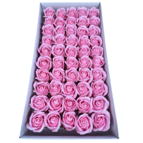 blush soap rose 50pcs