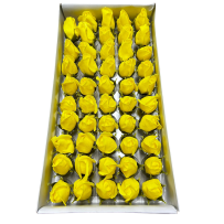 Róże Mydlane Żółty 3cm 50sztuk