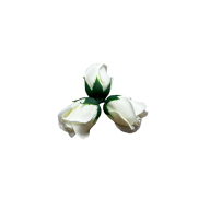 Róże Mydlane Kremowy 4cm 50sztuk