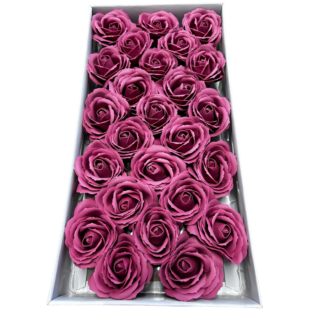 copy of Grandes roses de savon noir 25 pièces