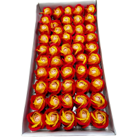Róże dwukolorowe wzór-32 mydlane 50sztuk