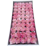 Gradientowe róże mydlane 50sztuk wzór-9