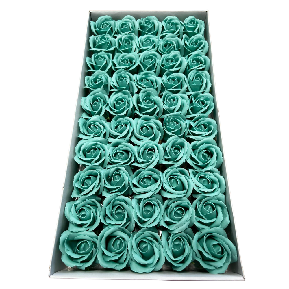 Ciemny Tiffany róża mydlana 50sztuk