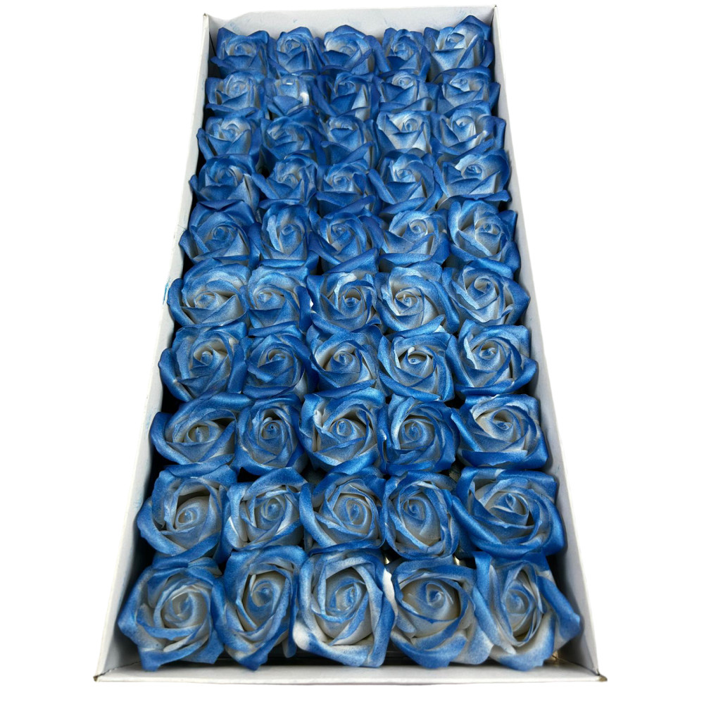 Gradientowe róże mydlane 50sztuk wzór-12