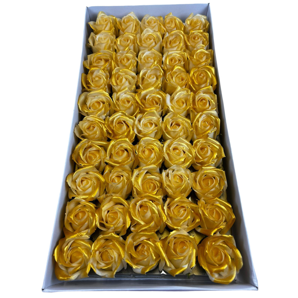 Gradientowe róże mydlane 50sztuk wzór-17