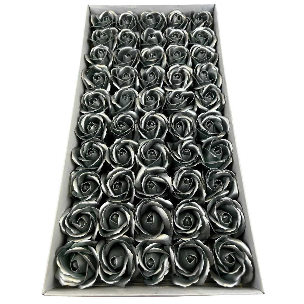 Perłowe róże mydlane 50sztuk wzór-5