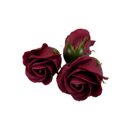 Burgundowy ciemny róża mydlana 50sztuk