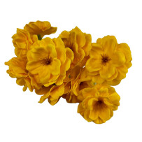 Mydlane kwiaty wiśni 25 sztuk - Żółty