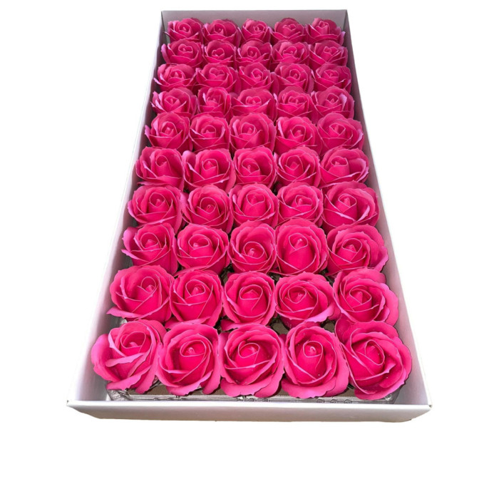 Róże mydlane na sztuki - mydło w kształcie kwiatka - AMTII