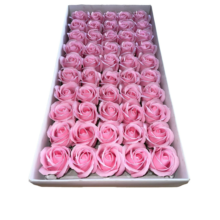 Róże mydlane jednokolorowe 5cm